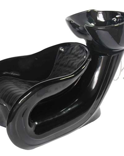 Stylish shampoo hair chair black