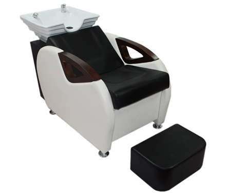 White shampoo salon chair  : image 1